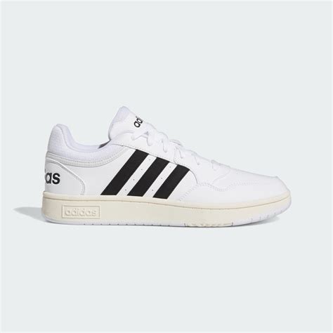 adidas hoops witte sneakers|White .